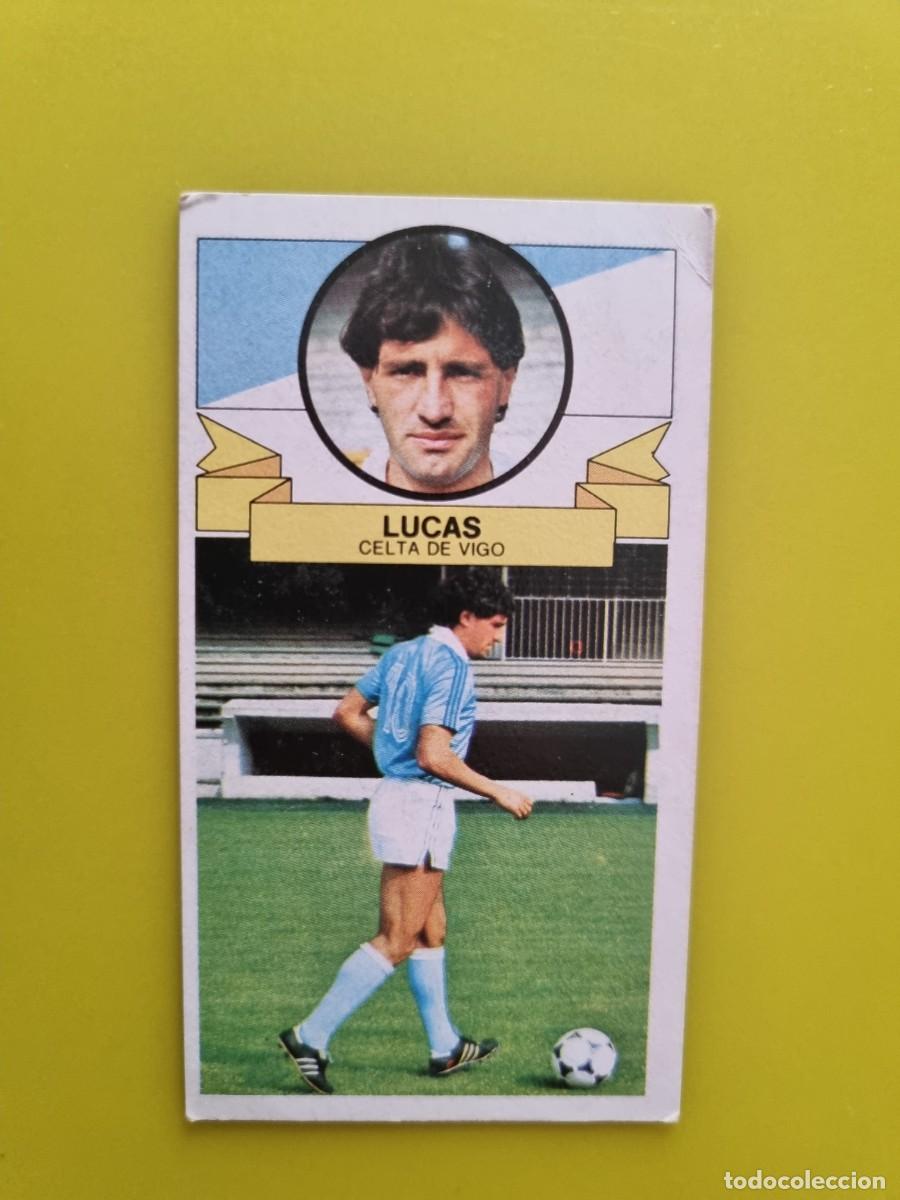 Cromos de f&uacute;tbol: CROMO LIGA ESTE 85 86 1985 1986 NUNCA PEGADO SIN PEGAR LUCAS CELTA DE VIGO LEER AR1026
