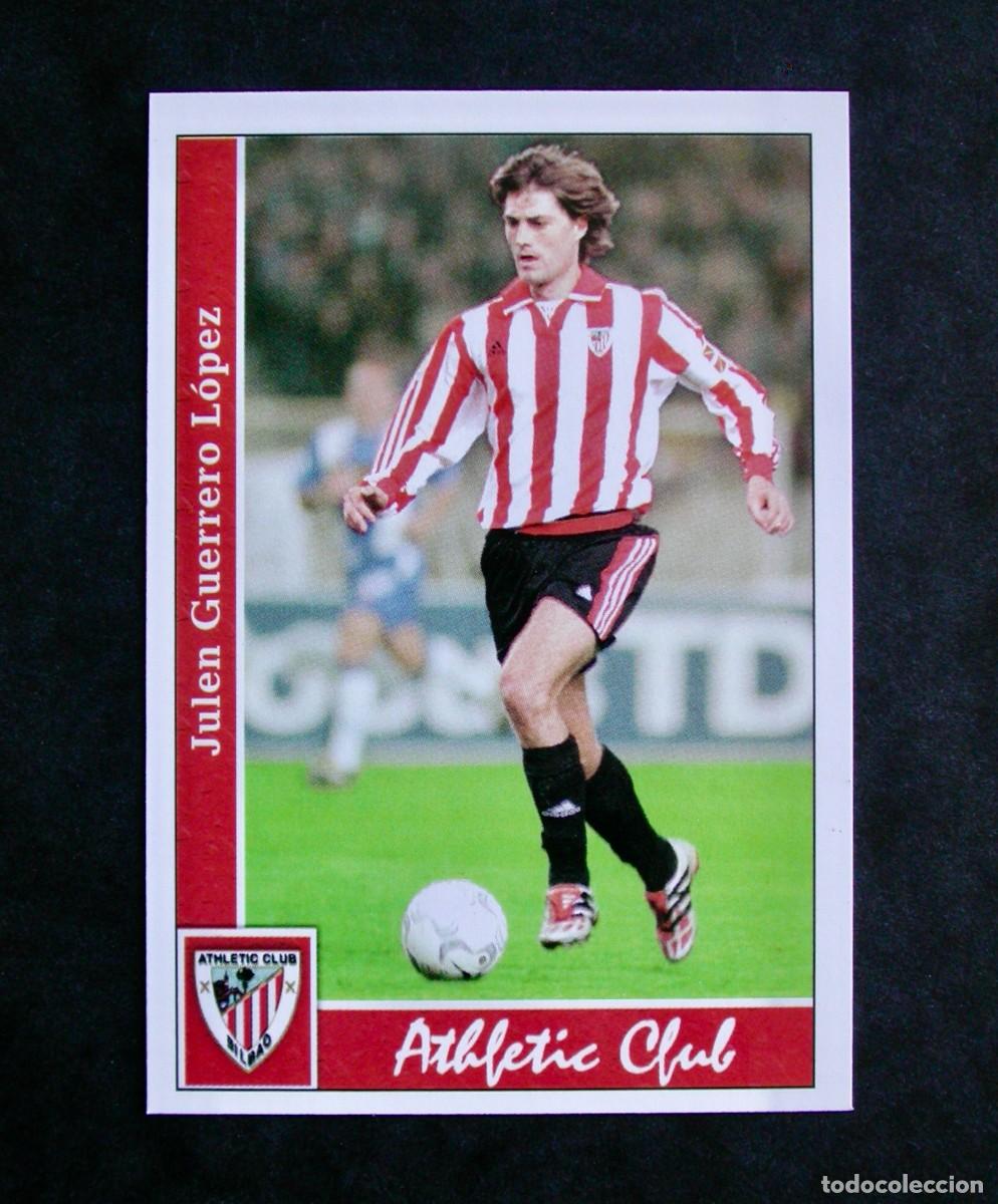 Cromos de f&uacute;tbol: N&ordm; 249 GUERRERO DEL ATHLETIC DE LAS FICHAS DE LA LIGA 2001 2002 DE MUNDICROMO