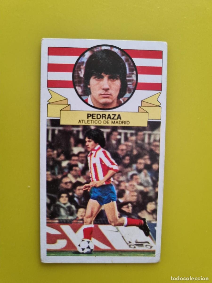 Cromos de f&uacute;tbol: CROMO LIGA ESTE 85 86 1985 1986 NUNCA PEGADO SIN PEGAR PEDRAZA AT DE MADRID AR1026