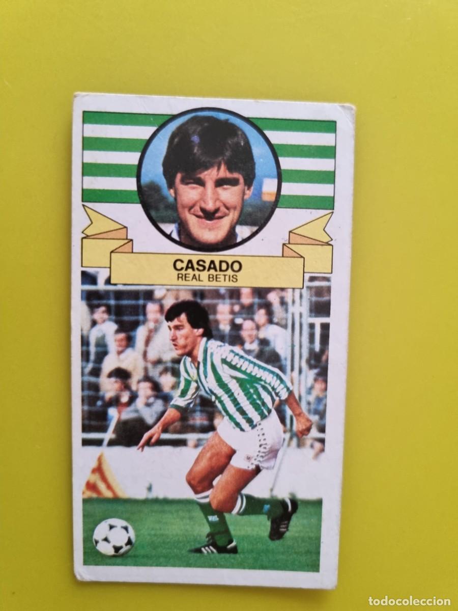 Cromos de f&uacute;tbol: CROMO LIGA ESTE 85 86 1985 1986 NUNCA PEGADO SIN PEGAR CASADO REAL BETIS LEER AR1026