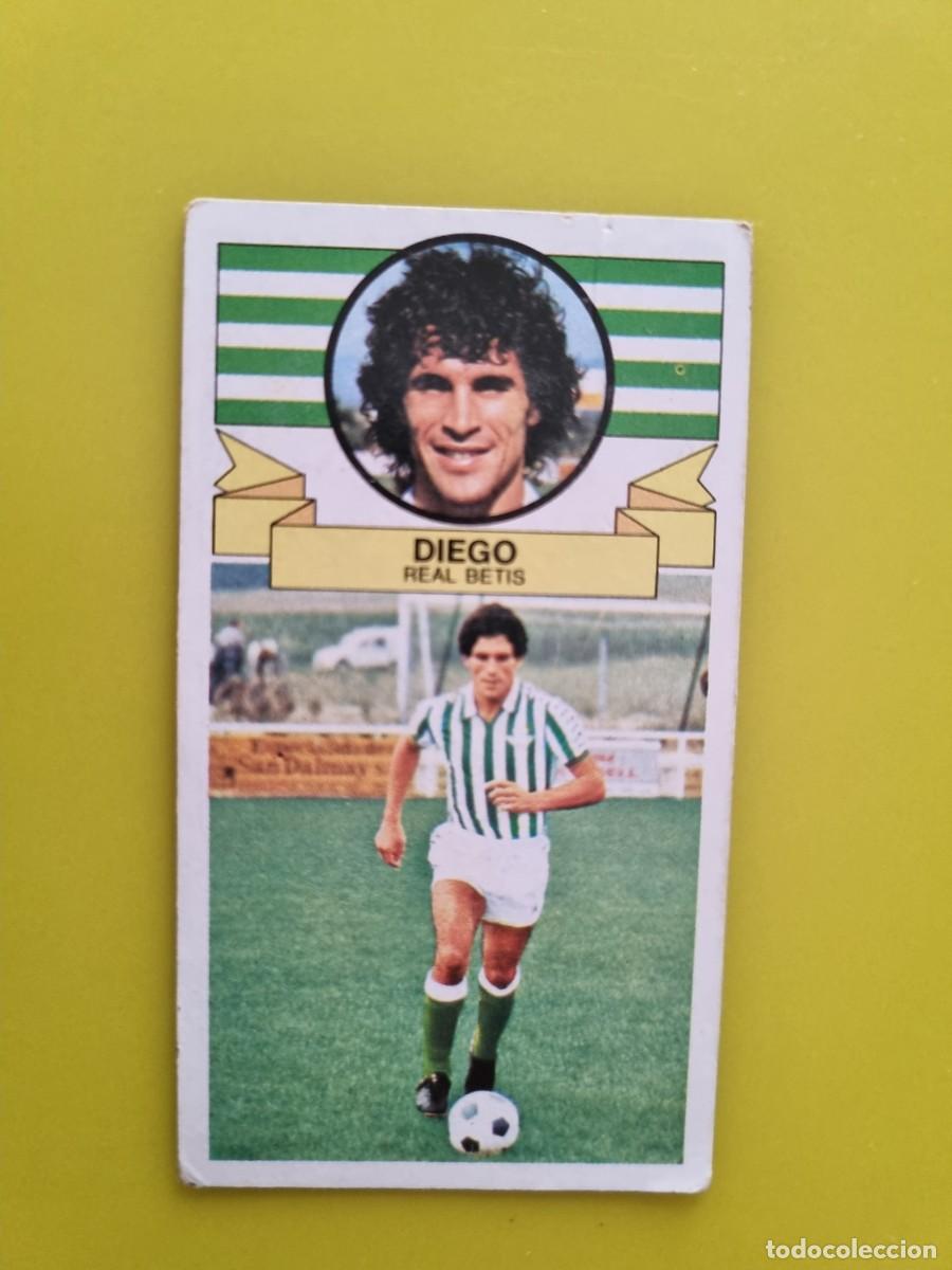 Cromos de f&uacute;tbol: CROMO LIGA ESTE 85 86 1985 1986 NUNCA PEGADO SIN PEGAR DIEGO REAL BETIS LEER AR1026