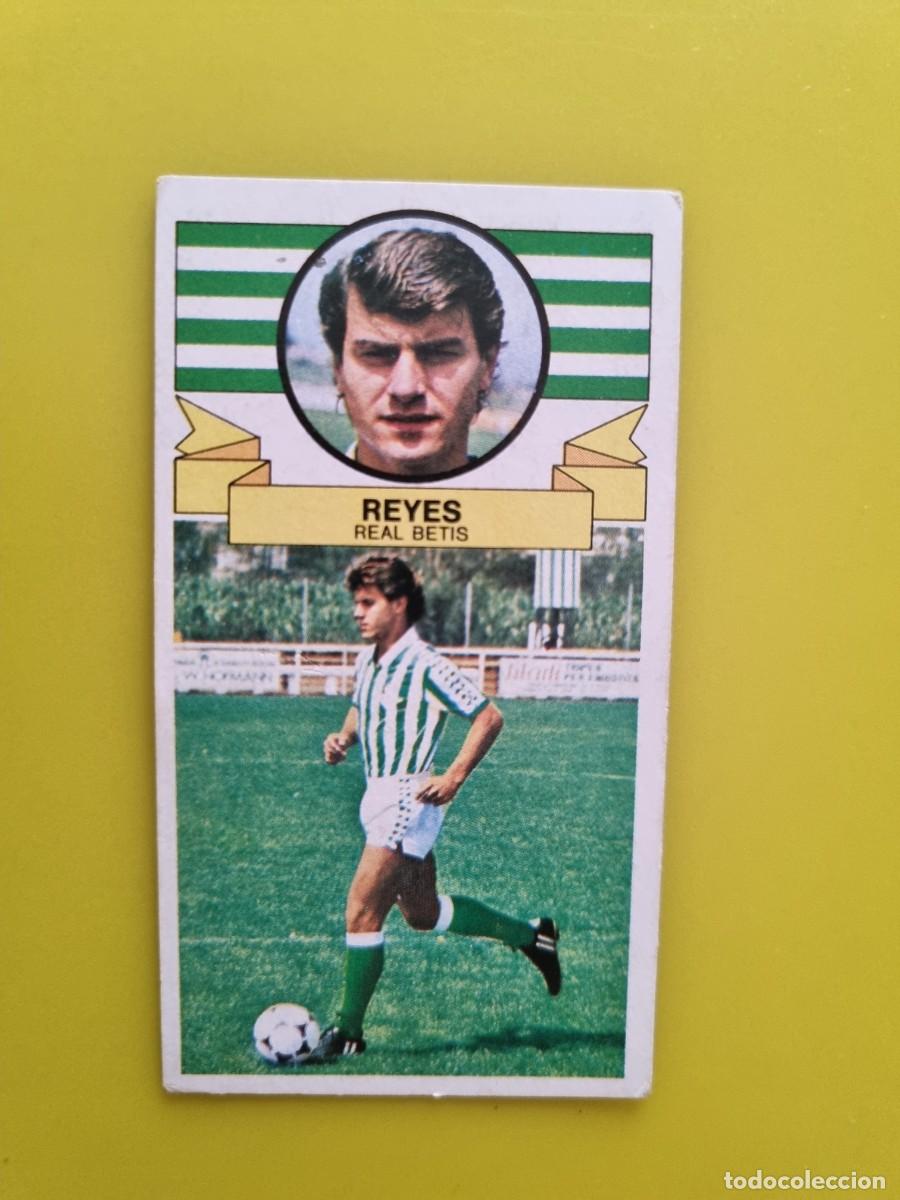 Cromos de f&uacute;tbol: CROMO LIGA ESTE 85 86 1985 1986 NUNCA PEGADO SIN PEGAR REYES REAL BETIS LEER AR1026