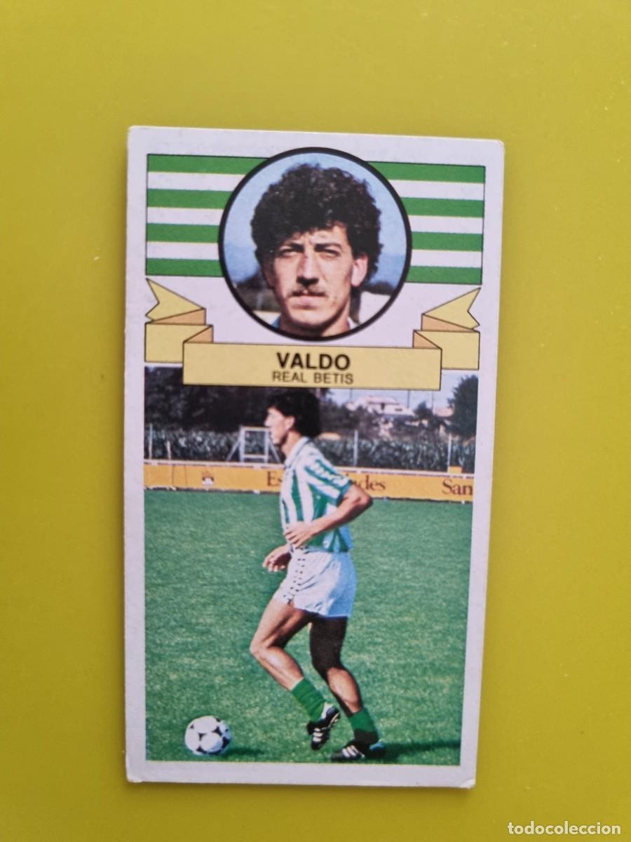Cromos de f&uacute;tbol: CROMO LIGA ESTE 85 86 1985 1986 NUNCA PEGADO SIN PEGAR VALDO REAL BETIS LEER AR1026