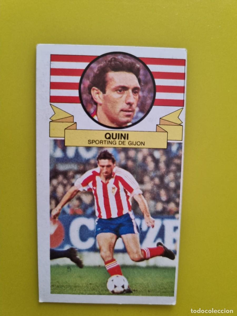 Cromos de f&uacute;tbol: CROMO LIGA ESTE 85 86 1985 1986 NUNCA PEGADO SIN PEGAR QUINI SPORTING DE GIJON AR1026