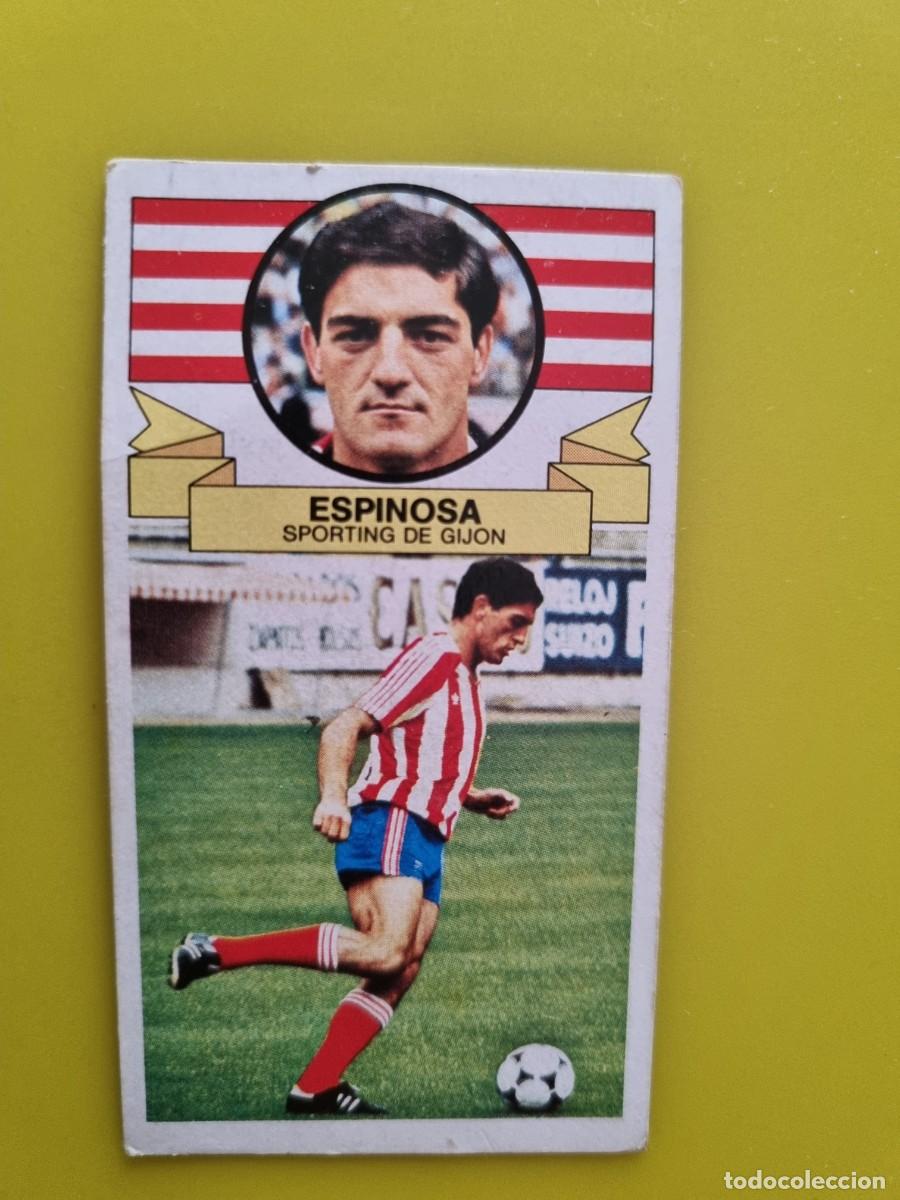 Cromos de f&uacute;tbol: CROMO LIGA ESTE 85 86 1985 1986 NUNCA PEGADO SIN PEGAR ESPINOSA LEER SPORTING DE GIJON AR1026