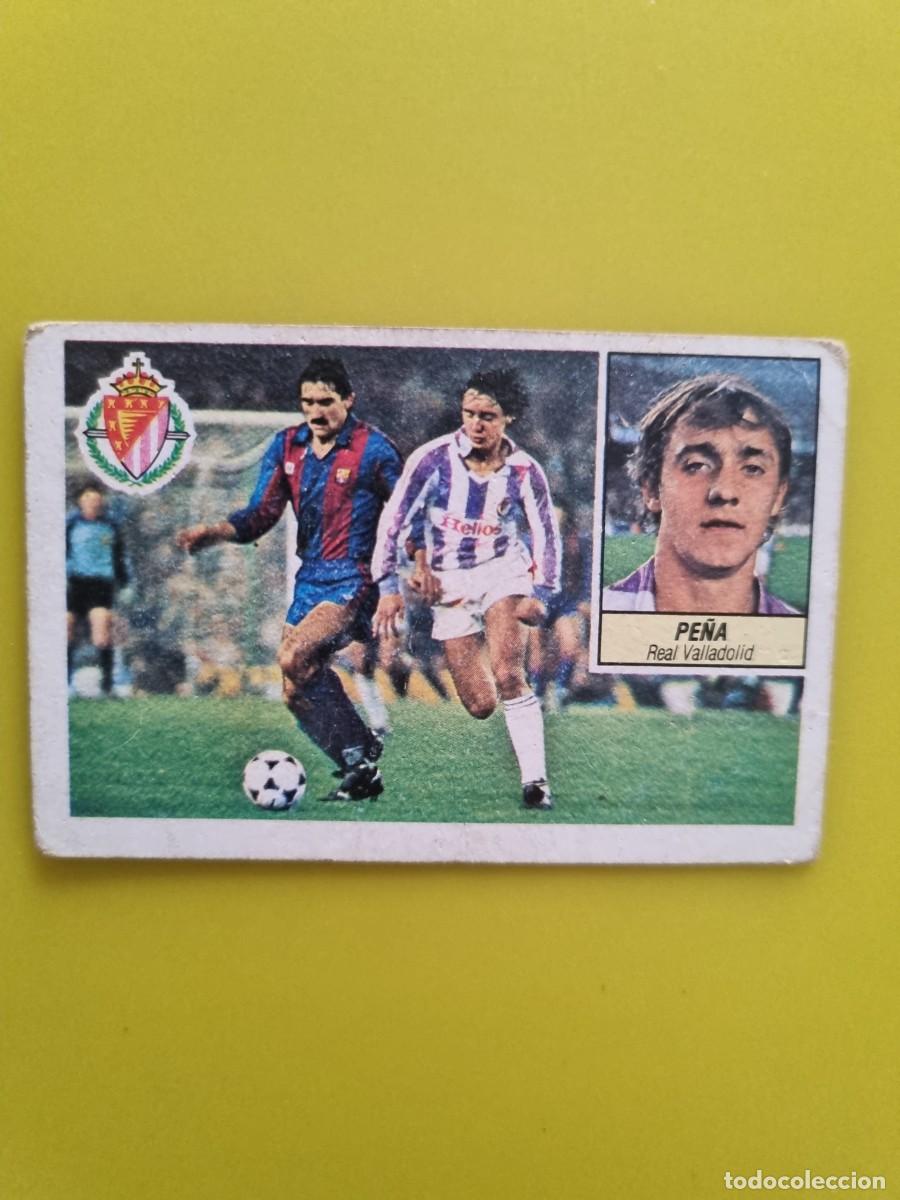 Football Stickers: CROMO LIGA ESTE 84 85 1984 1985 NUNCA PEGADO SIN PEGAR PE&Ntilde;A REAL VALLADOLID AR1026