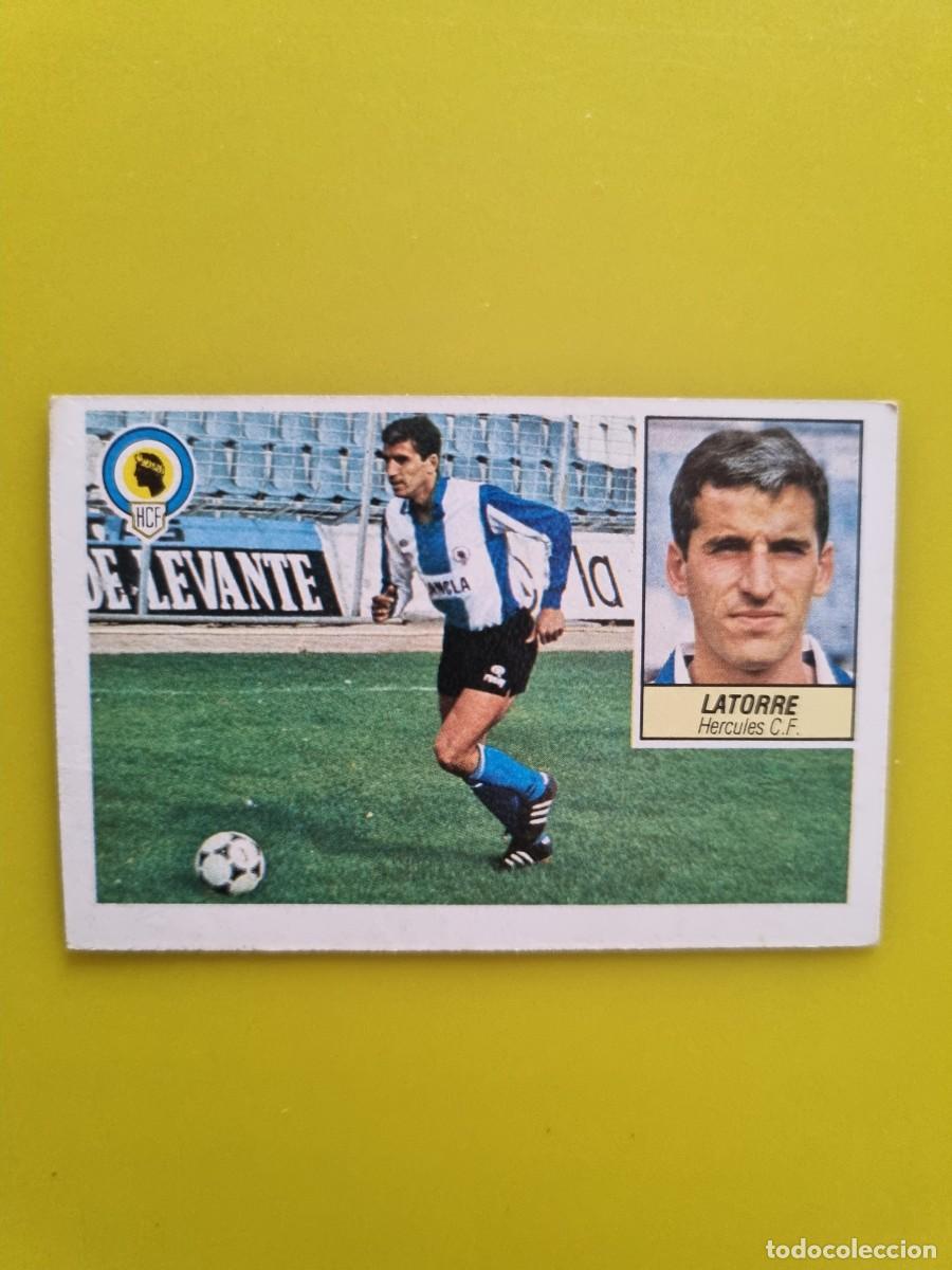 Football Stickers: CROMO LIGA ESTE 84 85 1984 1985 NUNCA PEGADO SIN PEGAR LATORRE HERCULES CF AR1026