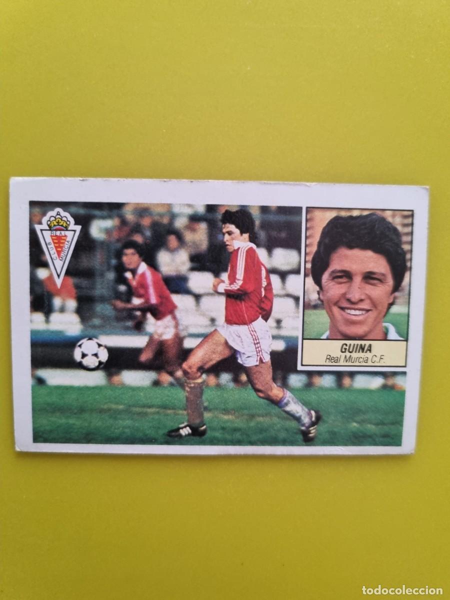 Football Stickers: CROMO LIGA ESTE 84 85 1984 1985 NUNCA PEGADO SIN PEGAR GUINA REAL MURCIA AR1026