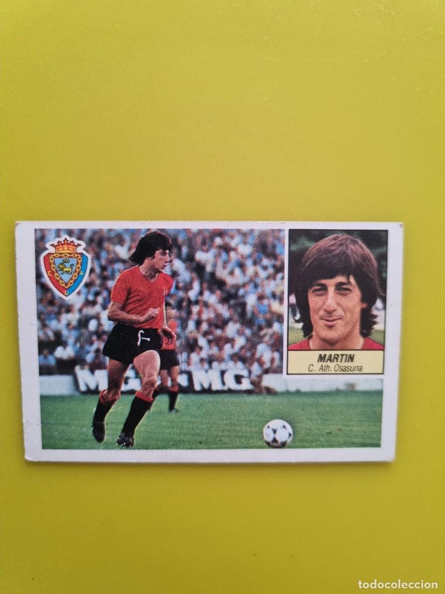 Cromos de Futebol: CROMO LIGA ESTE 84 85 1984 1985 NUNCA PEGADO SIN PEGAR MARTIN OSASUNA AR1026