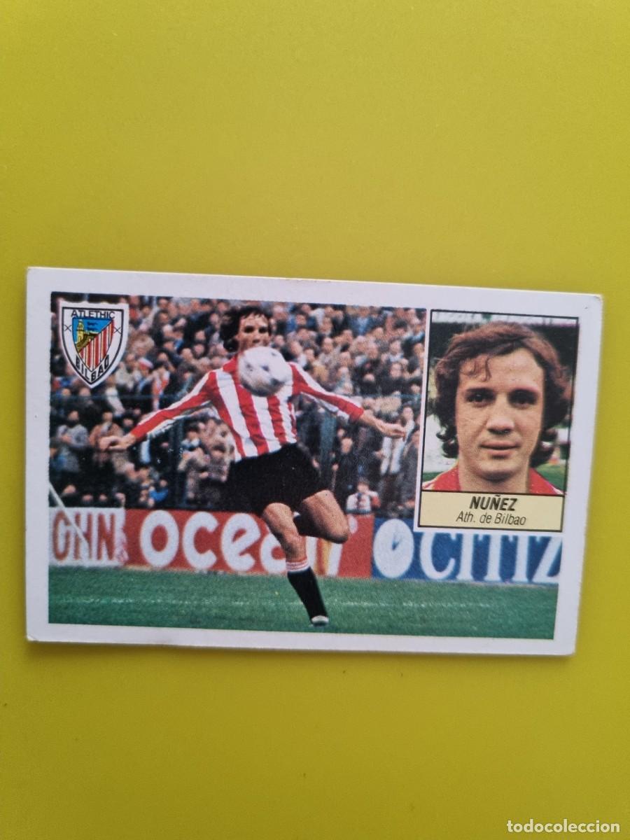 Cromos de f&uacute;tbol: CROMO LIGA ESTE 84 85 1984 1985 NUNCA PEGADO SIN PEGAR NU&Ntilde;EZ LEER ATH DE BILBAO AR1026