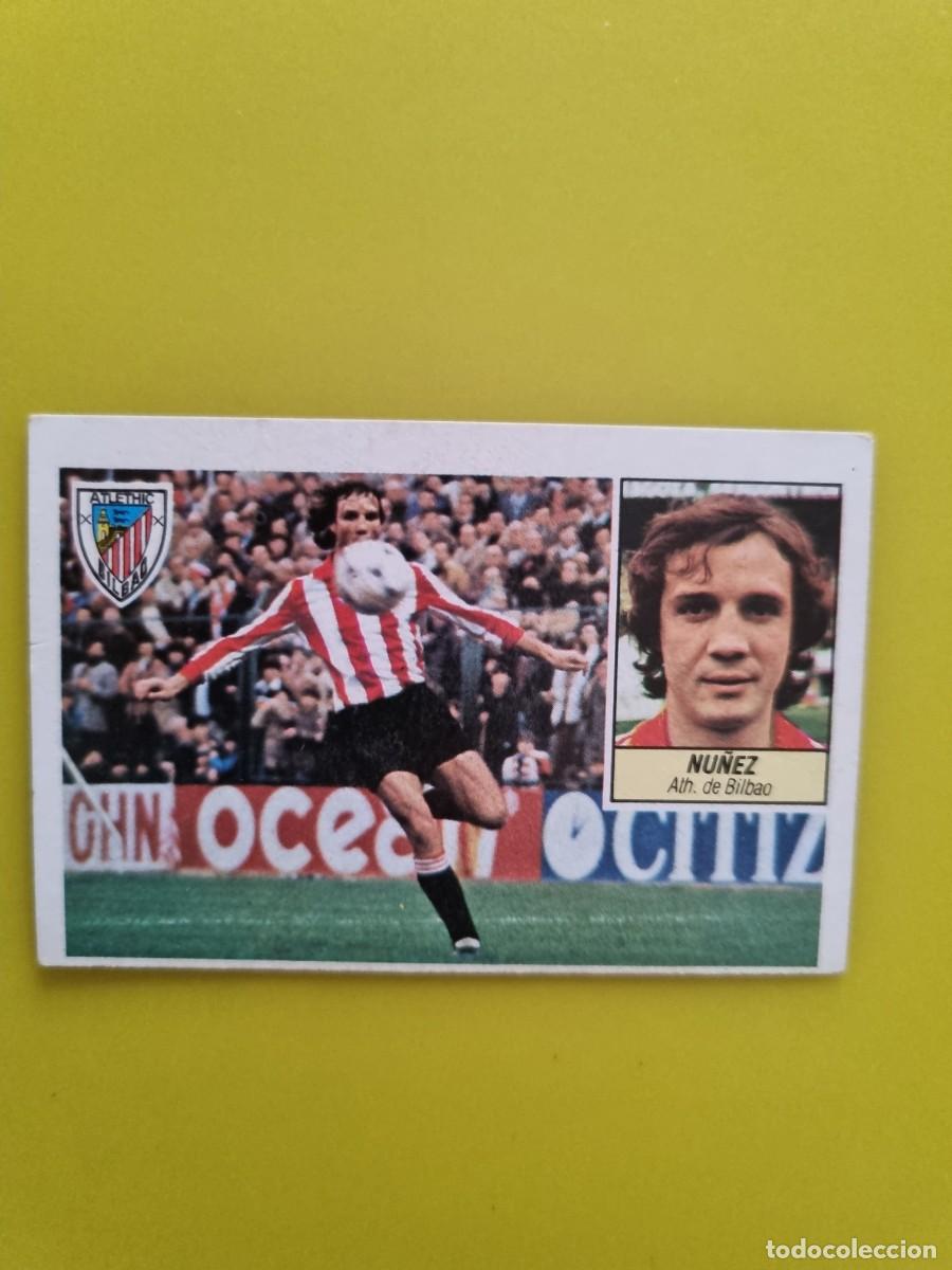 Cromos de f&uacute;tbol: CROMO LIGA ESTE 84 85 1984 1985 NUNCA PEGADO SIN PEGAR NU&Ntilde;EZ ATH DE BILBAO AR1026