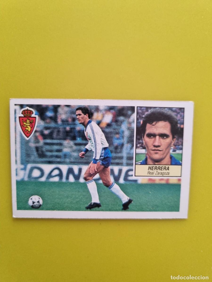 Cromos de f&uacute;tbol: CROMO LIGA ESTE 84 85 1984 1985 NUNCA PEGADO SIN PEGAR HERRERA REAL ZARAGOZA AR1026