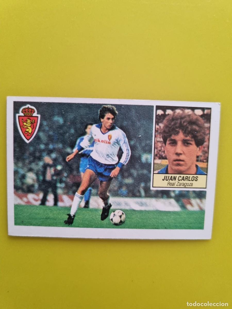 Cromos de f&uacute;tbol: CROMO LIGA ESTE 84 85 1984 1985 NUNCA PEGADO SIN PEGAR JUAN CARLOS REAL ZARAGOZA AR1026