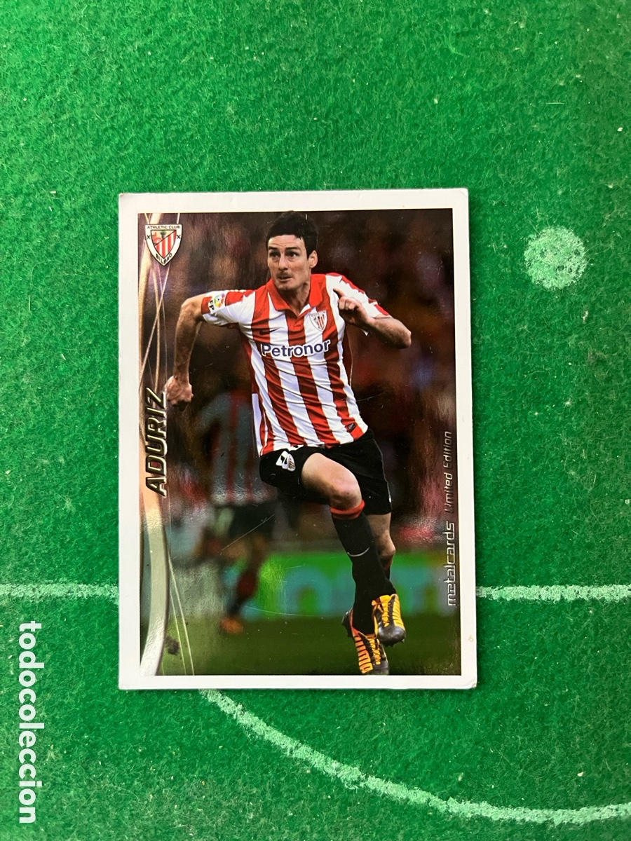 Cromos de f&uacute;tbol: ADURIZ ATHLETIC DE BILBAO LAS FICHAS DE LA LIGA 2014 2015 MUNDICROMO METALCARDS LIMITED EDITION