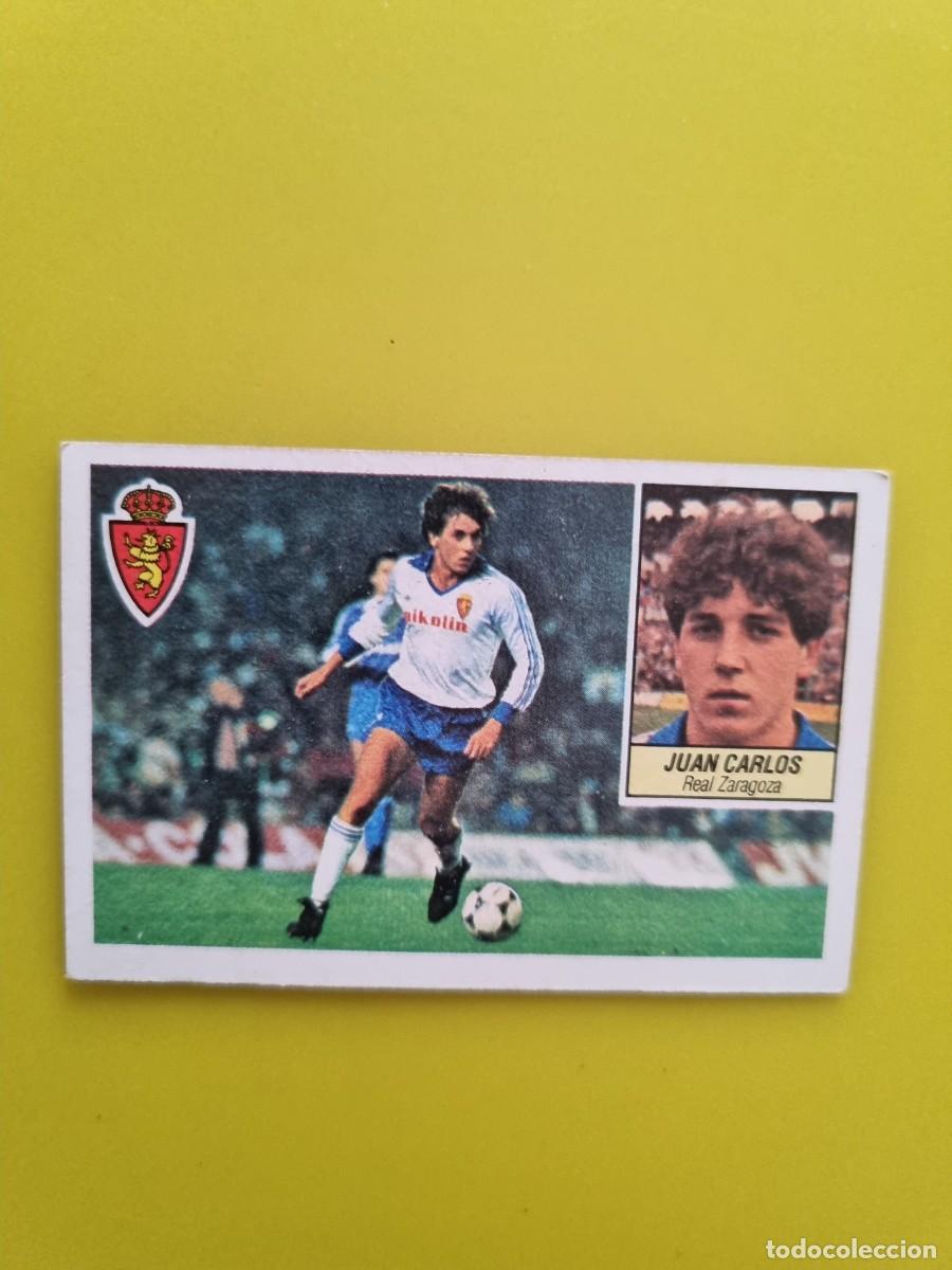 Cromos de f&uacute;tbol: CROMO LIGA ESTE 84 85 1984 1985 NUNCA PEGADO SIN PEGAR JUAN CARLOS REAL ZARAGOZA AR1026