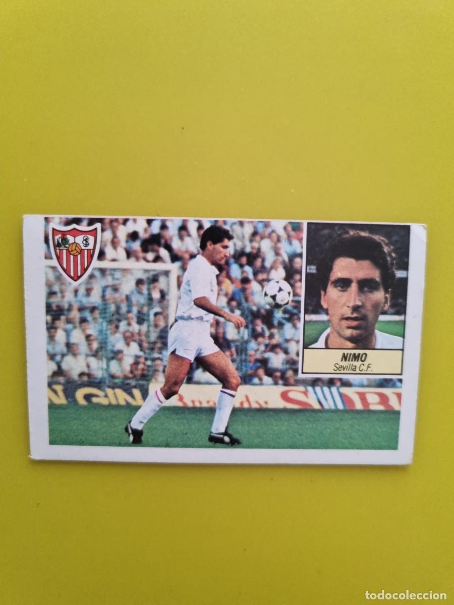 Fu&szlig;ball-Sticker: CROMO LIGA ESTE 84 85 1984 1985 NUNCA PEGADO SIN PEGAR NIMO SEVILLA CF AR1026