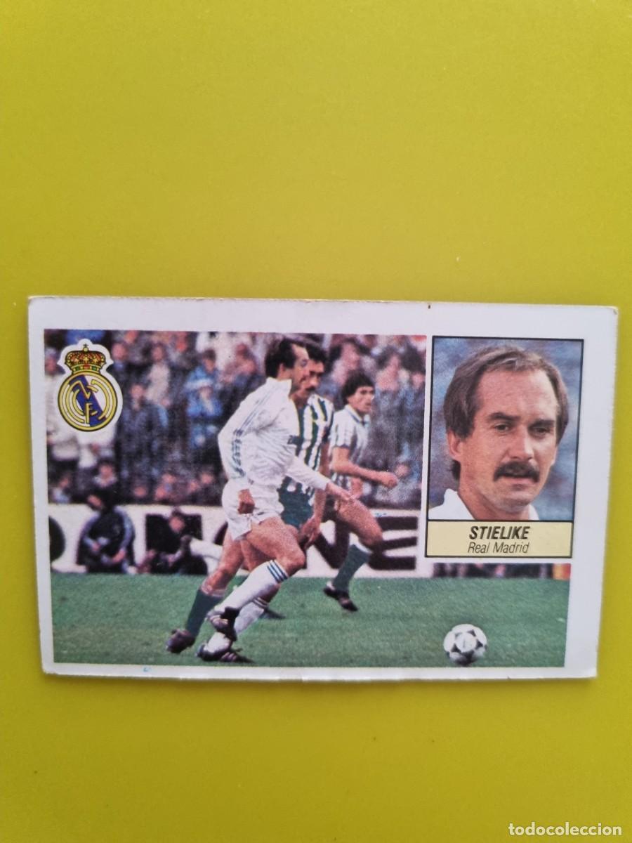 Cromos de Futebol: CROMO LIGA ESTE 84 85 1984 1985 NUNCA PEGADO SIN PEGAR STIELIKE REAL MADRID AR1026