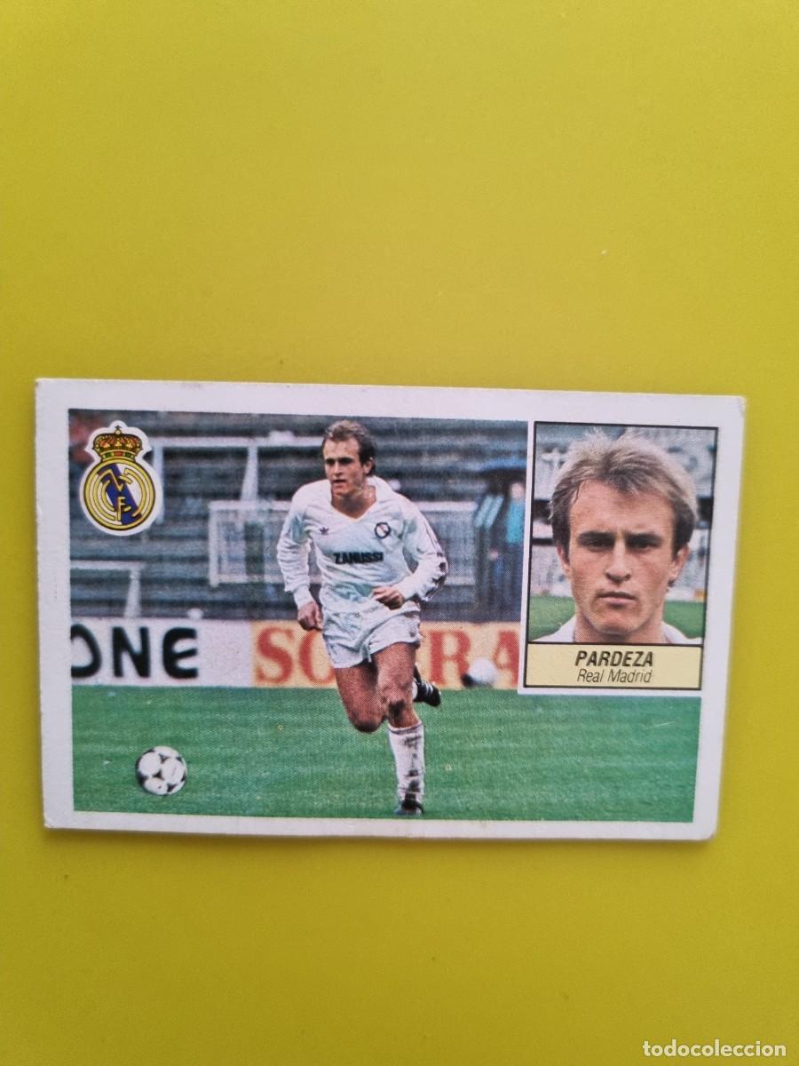 Football Stickers: CROMO LIGA ESTE 84 85 1984 1985 NUNCA PEGADO SIN PEGAR PARDEZA REAL MADRID AR1026
