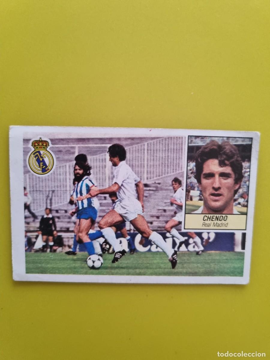 Football Stickers: CROMO LIGA ESTE 84 85 1984 1985 NUNCA PEGADO SIN PEGAR CHENDO REAL MADRID AR1026
