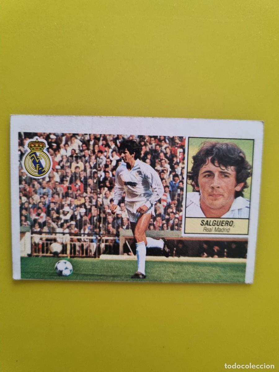 Football Stickers: CROMO LIGA ESTE 84 85 1984 1985 NUNCA PEGADO SIN PEGAR SALGUERO REAL MADRID AR1026