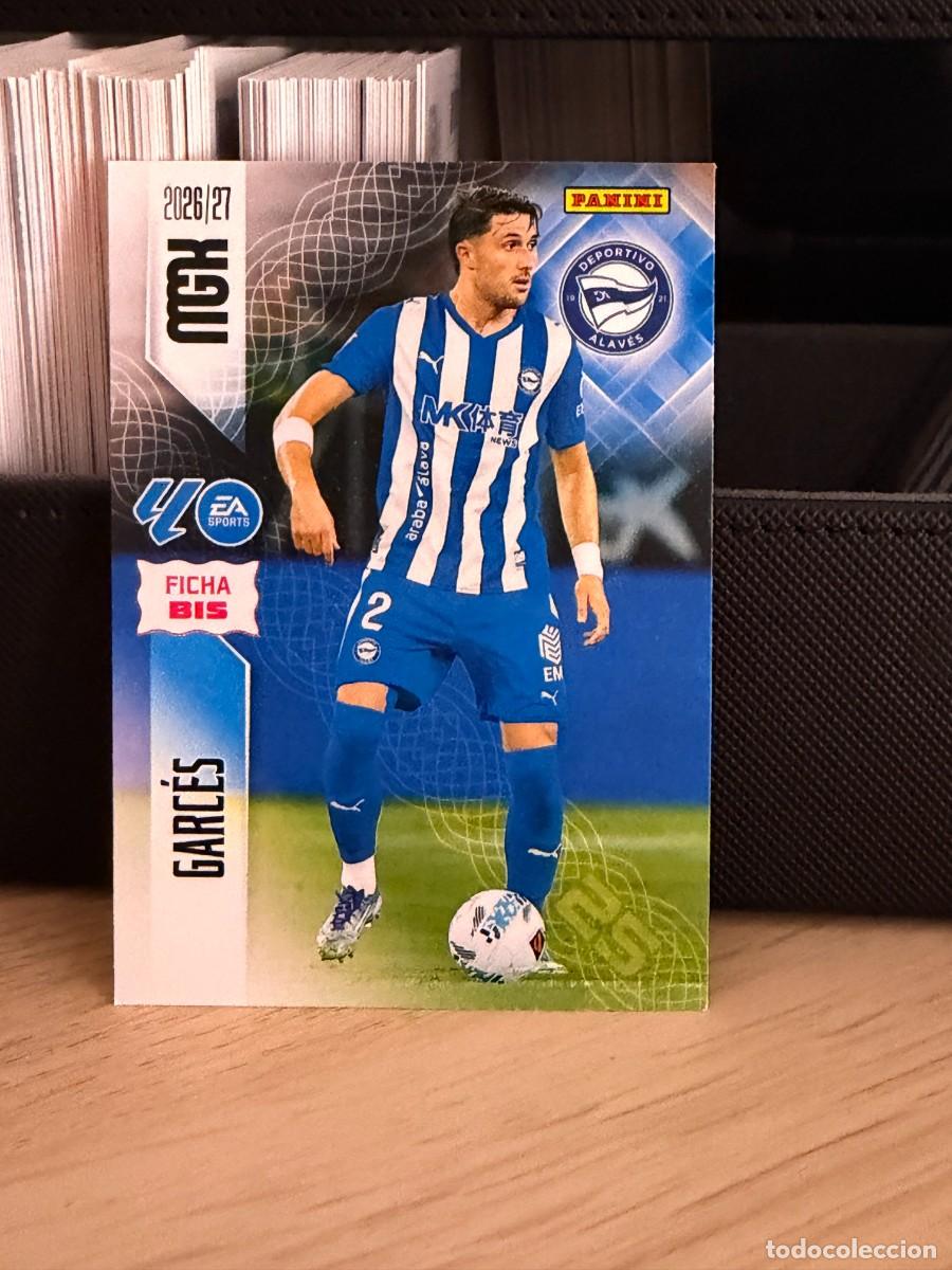 Football Stickers: 25 BIS MegaCracks 26 27 - Garc&eacute;s - Alav&eacute;s