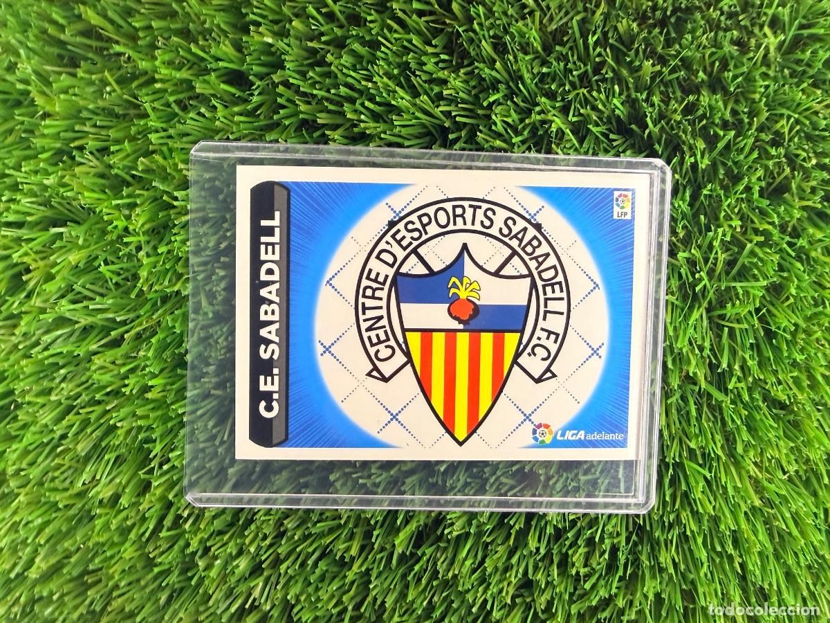 Football Stickers: N&ordm; 18 Escudo CE Sabadell Escudos Liga Adelante Liga Este 14 15