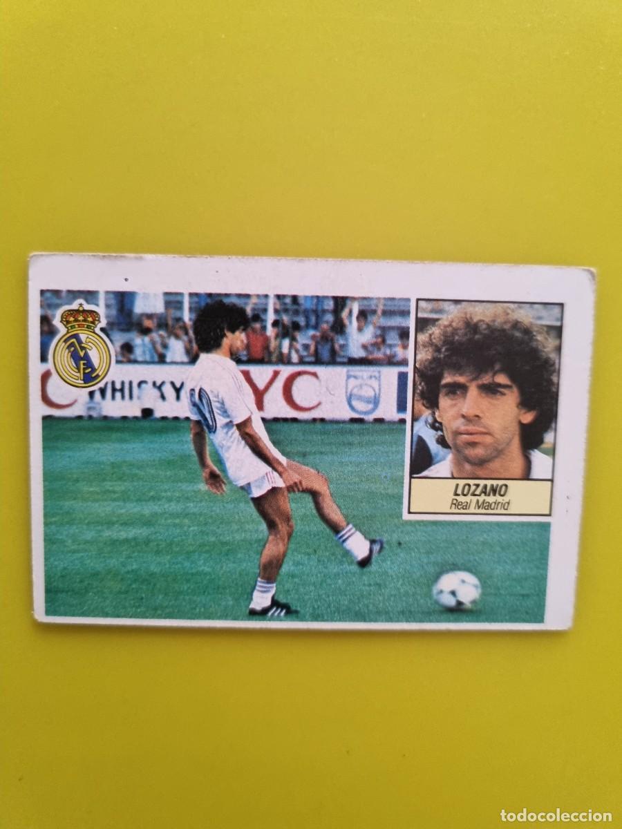 Football Stickers: CROMO LIGA ESTE 84 85 1984 1985 NUNCA PEGADO SIN PEGAR LOZANO REAL MADRID AR1026