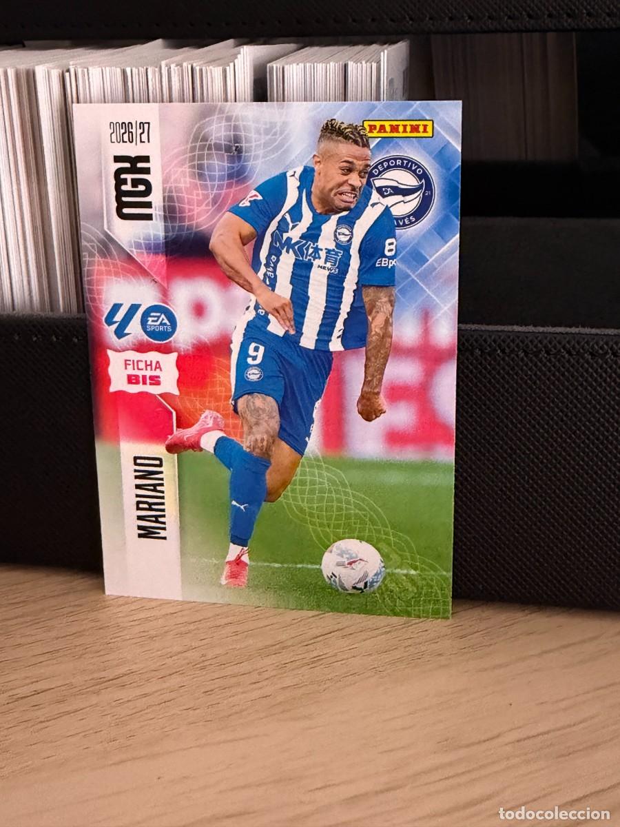 Football Stickers: 34 BIS MegaCracks 26 27 - Mariano - Alav&eacute;s
