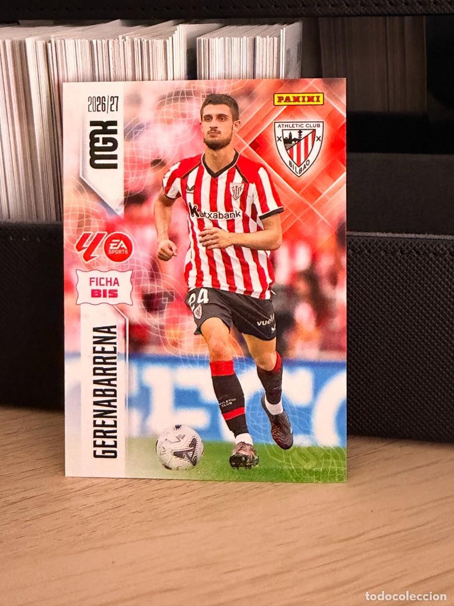 Cartes &agrave; collectionner de Football: 46 BIS MegaCracks 26 27 - Gerenabarrena - Bilbao
