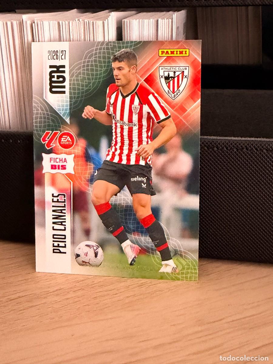 Cartes &agrave; collectionner de Football: 47 BIS MegaCracks 26 27 - Peio Canales - Bilbao