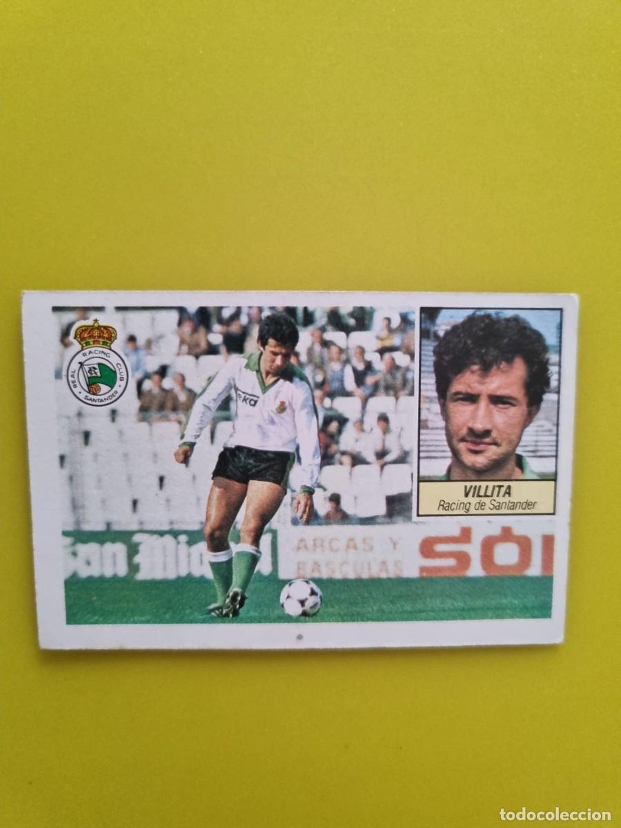 Cromos de Futebol: CROMO LIGA ESTE 84 85 1984 1985 NUNCA PEGADO SIN PEGAR VILLITA RACING DE SANTANDER AR1026