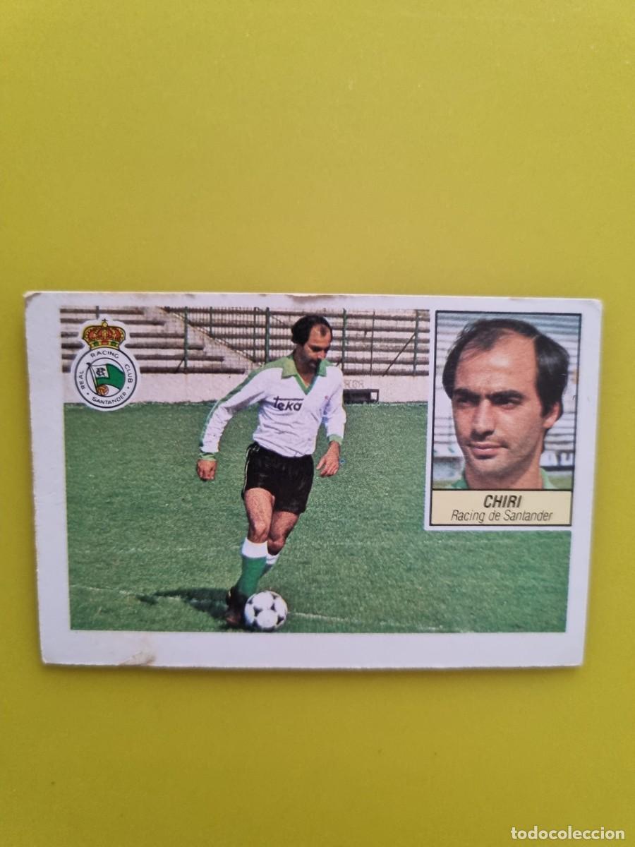 Cromos de Futebol: CROMO LIGA ESTE 84 85 1984 1985 NUNCA PEGADO SIN PEGAR CHIRI RACING DE SANTANDER AR1026