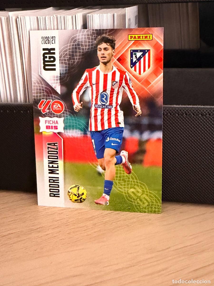 Cromos de Futebol: 63 BIS MegaCracks 26 27 - Rodri Mendoza - Atl&eacute;tico de Madrid