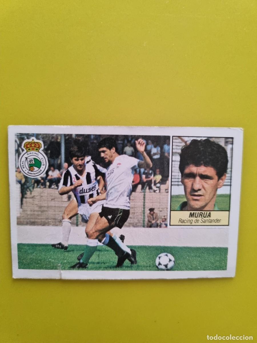 Cromos de Futebol: CROMO LIGA ESTE 84 85 1984 1985 NUNCA PEGADO SIN PEGAR MURUA RACING DE SANTANDER AR1026