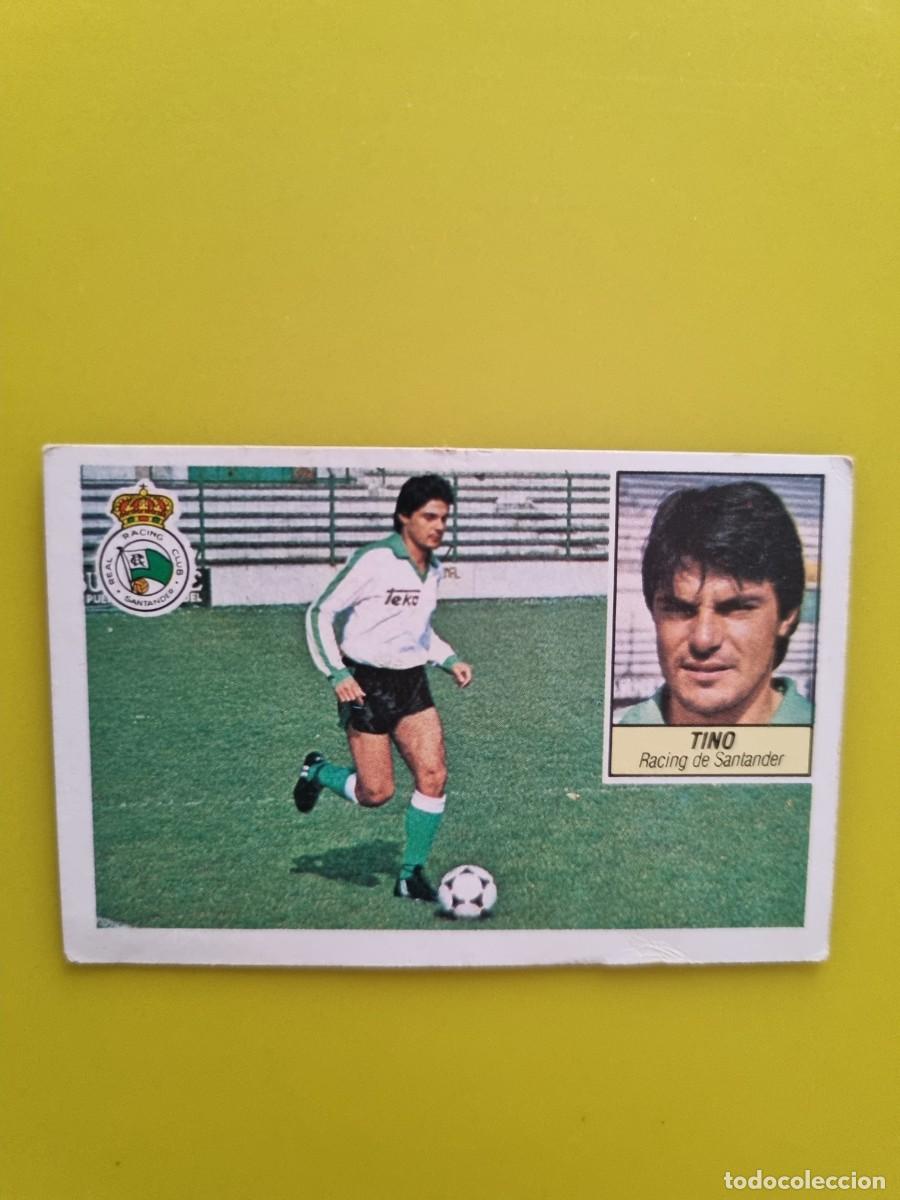Cromos de f&uacute;tbol: CROMO LIGA ESTE 84 85 1984 1985 NUNCA PEGADO SIN PEGAR TINO RACING DE SANTANDER AR1026
