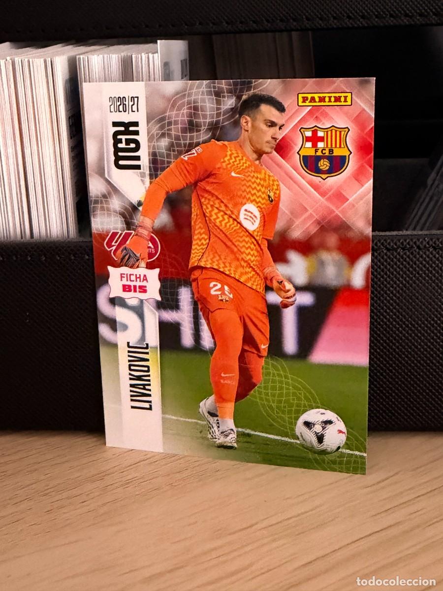 Cromos de f&uacute;tbol: 75 BIS MegaCracks 26 27 - Livakovic - Barcelona