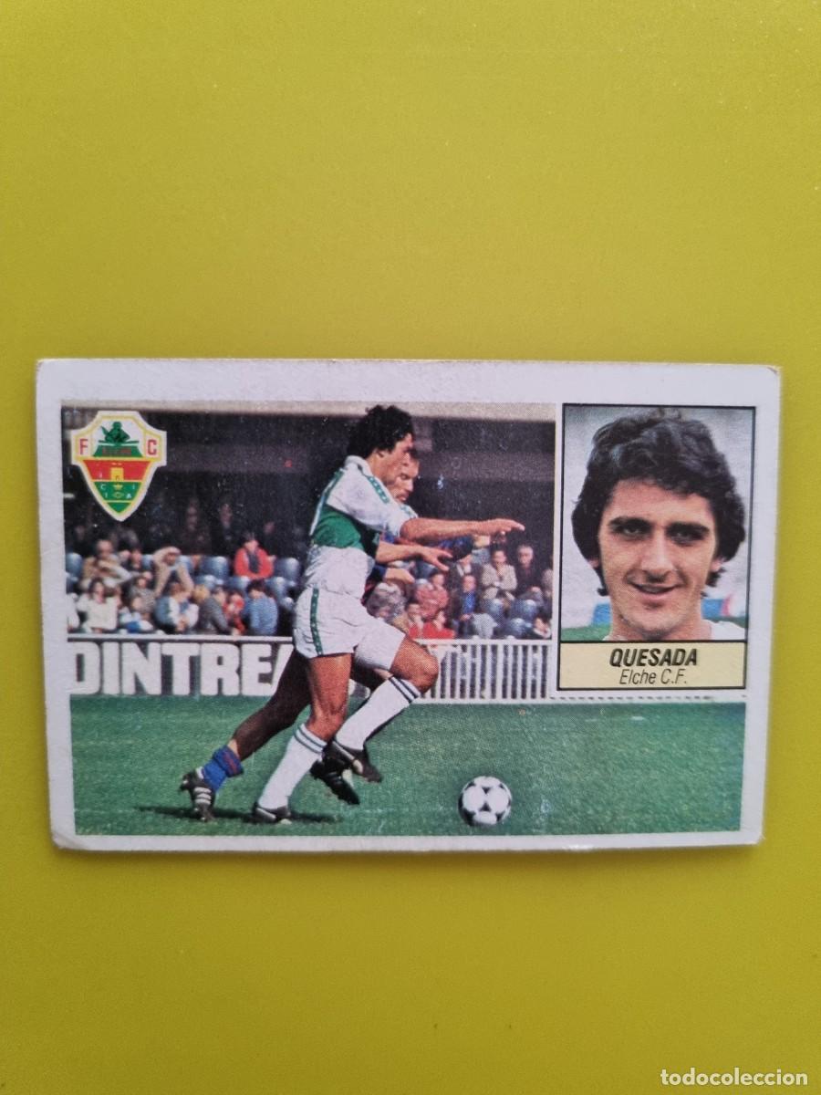Cromos de f&uacute;tbol: CROMO LIGA ESTE 84 85 1984 1985 NUNCA PEGADO SIN PEGAR QUESADA ELCHE CF AR1026