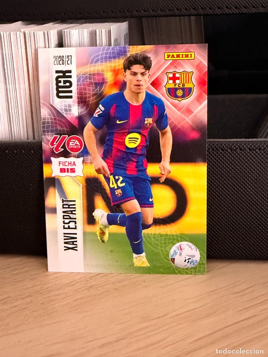 Cromos de f&uacute;tbol: 76 BIS MegaCracks 26 27 - Xavi Espart - Barcelona