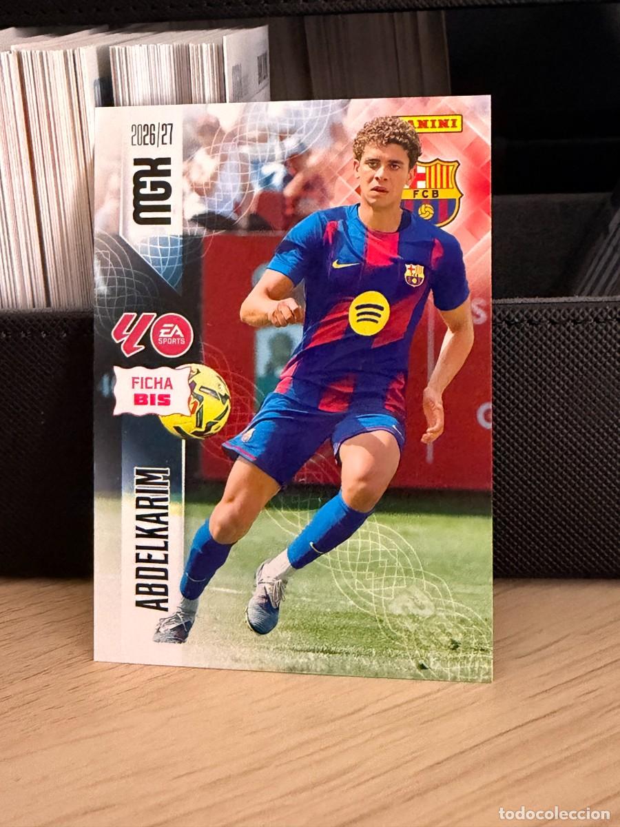 Cromos de f&uacute;tbol: 90 BIS MegaCracks 26 27 - Abdelkarim - Barcelona