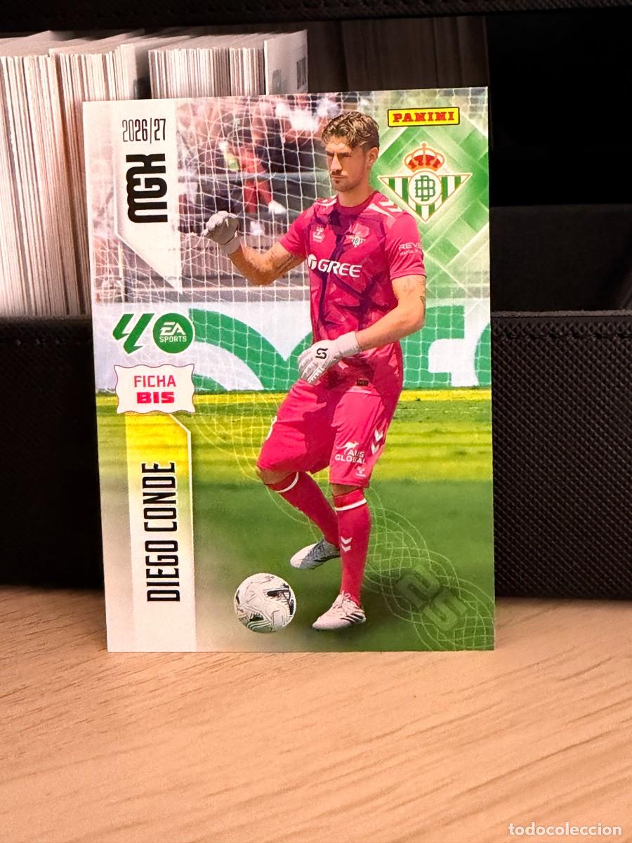 Cromos de f&uacute;tbol: 93 BIS MegaCracks 26 27 - Diego Conde - Betis