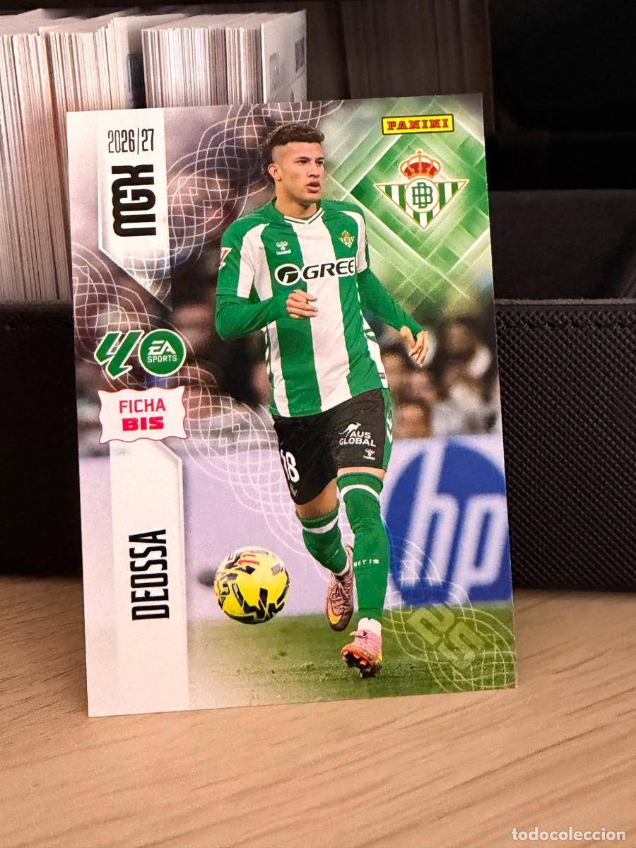 Cromos de f&uacute;tbol: 100 BIS MegaCracks 26 27 - Deossa - Betis