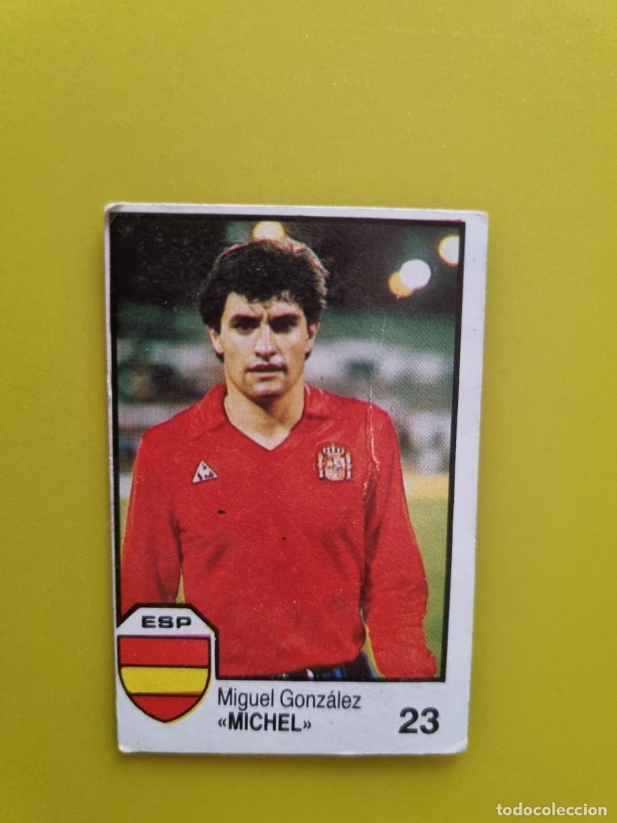 Cromos de f&uacute;tbol: CROMO FUTBOL BARNA MEXICO 86 1986 NUNCA PEGADO SIN PEGAR MICHEL 23 ESPA&Ntilde;A AR1026