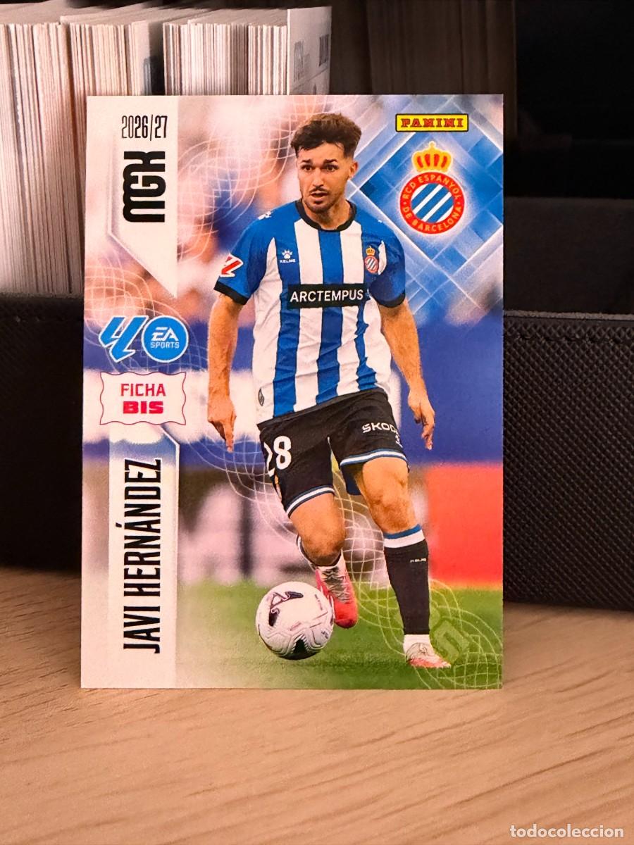 Cromos de f&uacute;tbol: 175 BIS MegaCracks 26 27 - Javi Hern&aacute;ndez - Espanyol