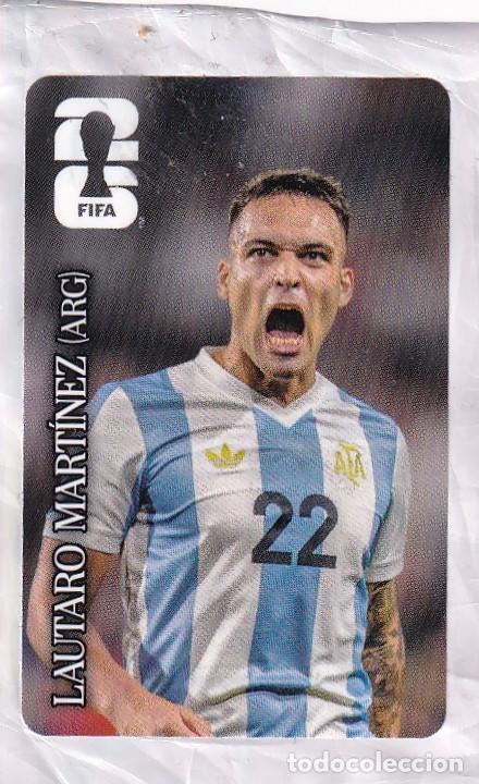 Cromos de f&uacute;tbol: Fifa World Cup 2026 Mundial 26 Coca Cola CC 10 Lautaro Mart&iacute;nez Argentina