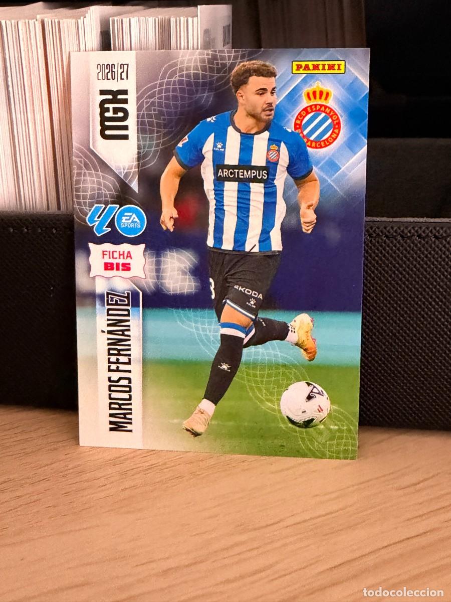 Cromos de f&uacute;tbol: 179 BIS MegaCracks 26 27 - Marcos Fern&aacute;ndez - Espanyol