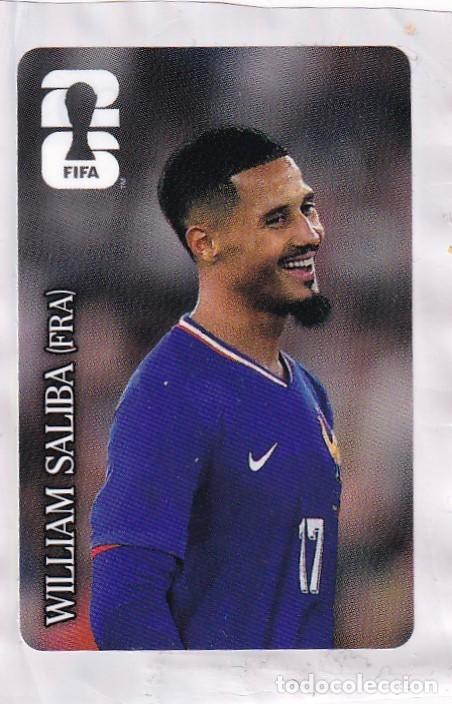 Cromos de f&uacute;tbol: Fifa World Cup 2026 Mundial 26 Coca Cola CC 09 William Saliba