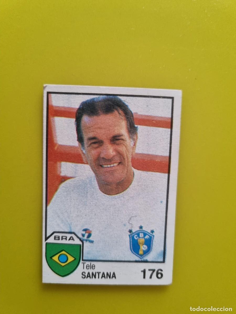 Cromos de Futebol: CROMO FUTBOL BARNA MEXICO 86 1986 NUNCA PEGADO SIN PEGAR SANTANA 176 BRASIL AR1026