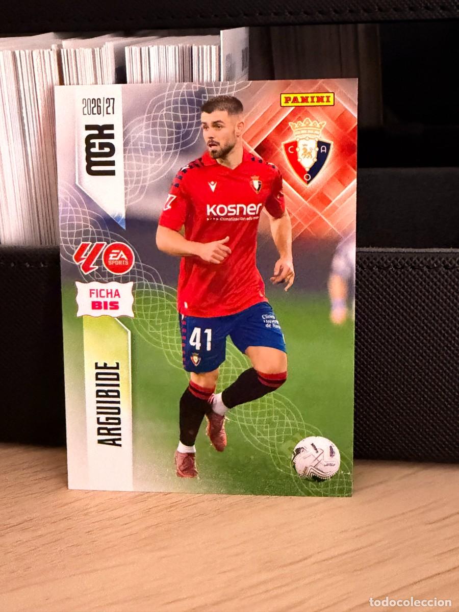 Cromos de f&uacute;tbol: 256 BIS MegaCracks 26 27 - Arguibide - Osasuna