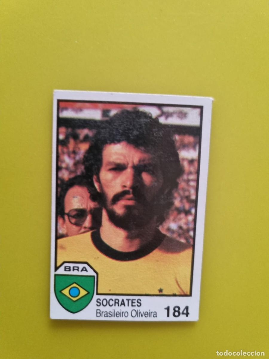 Cromos de f&uacute;tbol: CROMO FUTBOL BARNA MEXICO 86 1986 NUNCA PEGADO SIN PEGAR SOCRATES 184 BRASIL AR1026