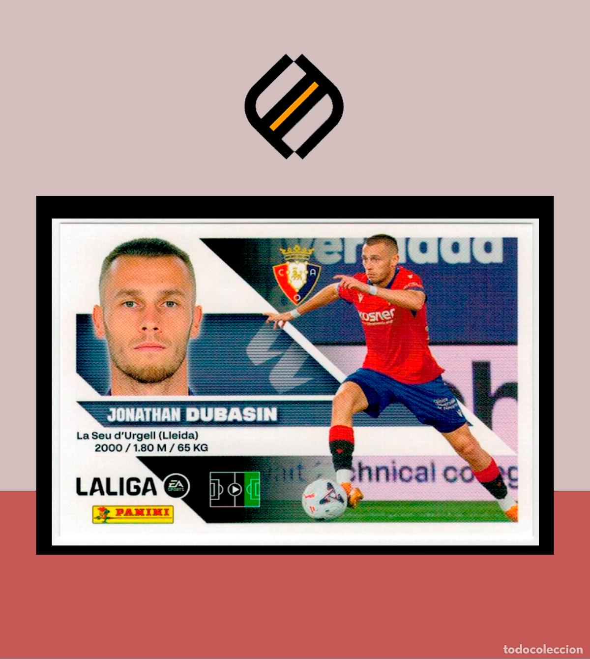 Cromos de f&uacute;tbol: LIGA ESTE 2026 2027 26 27 PANINI N&ordm; 16 BIS DUBASIN OSASUNA 3 EDICI&Oacute;N STICKER COLECCI&Oacute;N